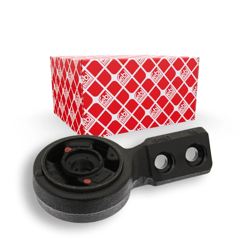 Image of FEBI BILSTEIN 21468 Arm Bushes Left, with holder Elastomer Control Arm-/Trailing Arm Bush (251)