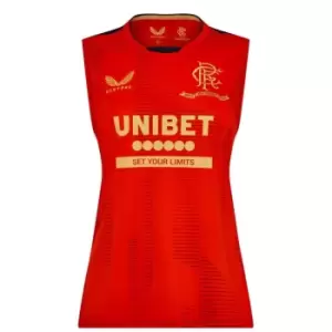 Image of Castore Rangers Training Vest Womens - Red