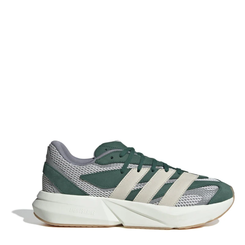Image of adidas Lightblaze Trainers Green/Sil/Wht male 7 (40.7)