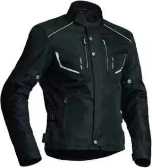Image of Lindstrands Halden Waterproof Ladies Motorcycle Textile Jacket, black, Size 36 for Women, black, Size 36 for Women