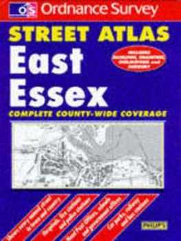 Image of Ordnance Survey East Essex Street Atlas Hardback