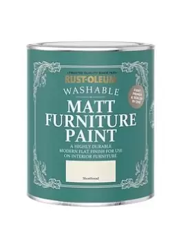 image of Rust-Oleum Matt Finish 750 Ml Furniture Paint - Shortbread