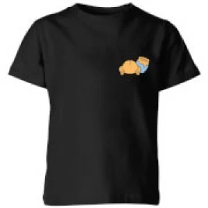 Image of Disney Winnie The Pooh Backside Kids T-Shirt - Black - 11-12 Years