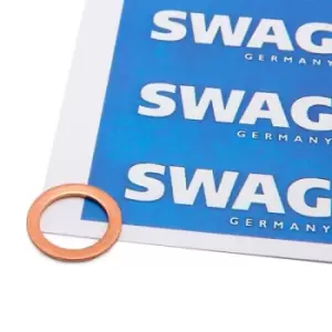 Image of SWAG Oil Drain Plug Gasket 99 90 7215 Oil Drain Plug Seal,Drain Plug Gasket VW,AUDI,MERCEDES-BENZ,Golf IV Schragheck (1J1),POLO (9N_)