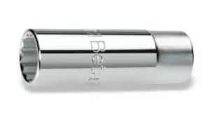 Image of Beta Tools 910AS/L 3/8" Sq Dr Bi-Hex AF Long/Deep Socket 1/2" 009100354