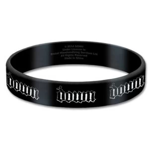 image of Down - Logo Gummy Wristband