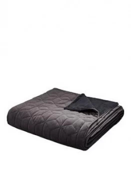 Image of Content By Terence Conran Pavillion Bedspread In Grey
