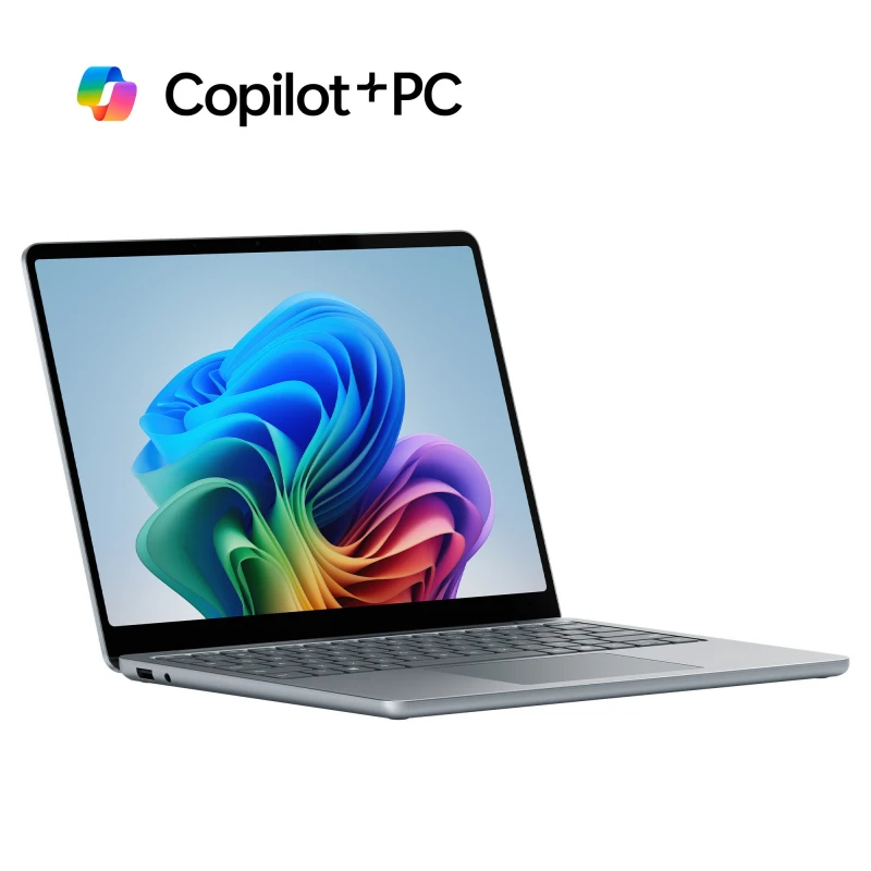 Image of Microsoft 13" Surface Laptop, Copilot PC - Snapdragon X Plus, 512GB SSD, Ocean, Blue 196388525737
