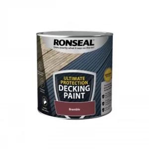 image of Ronseal Ultimate Protection Decking Paint Bramble 2.5L