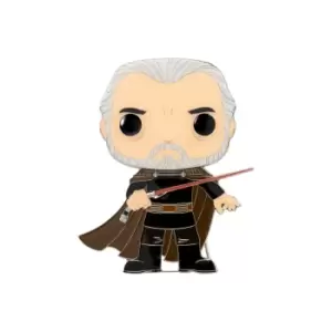 Image of Star Wars Count Dooku Funko Pop! Pin