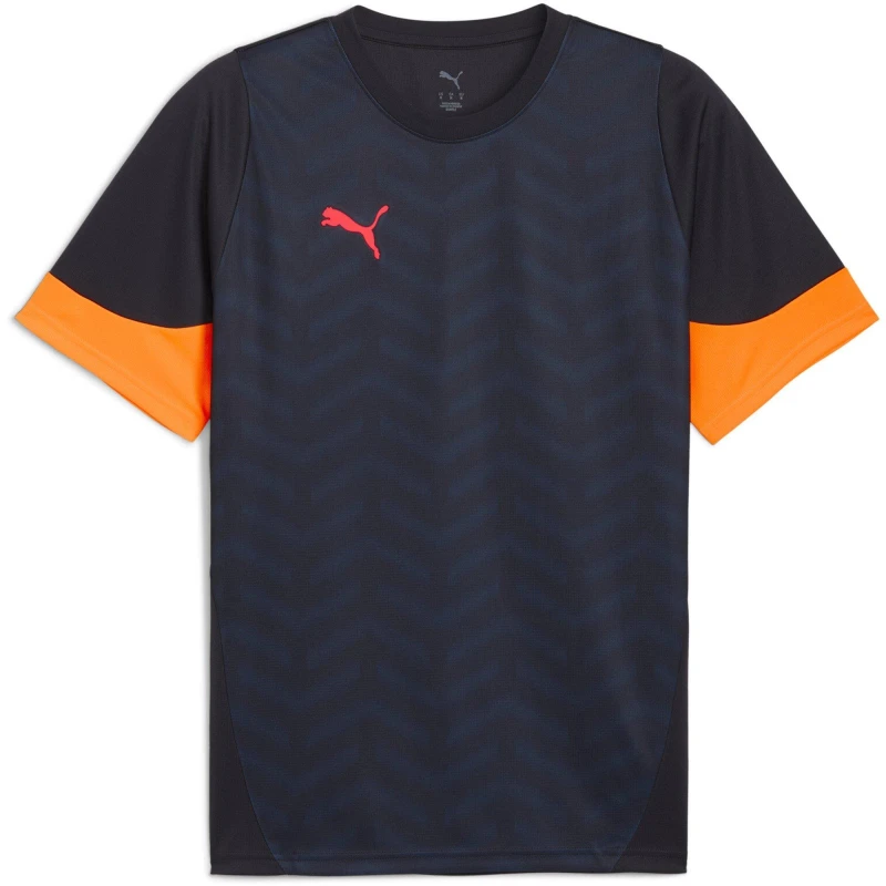 Image of Puma Individual Cup T-Shirt Mens Navy/Orange unisex S