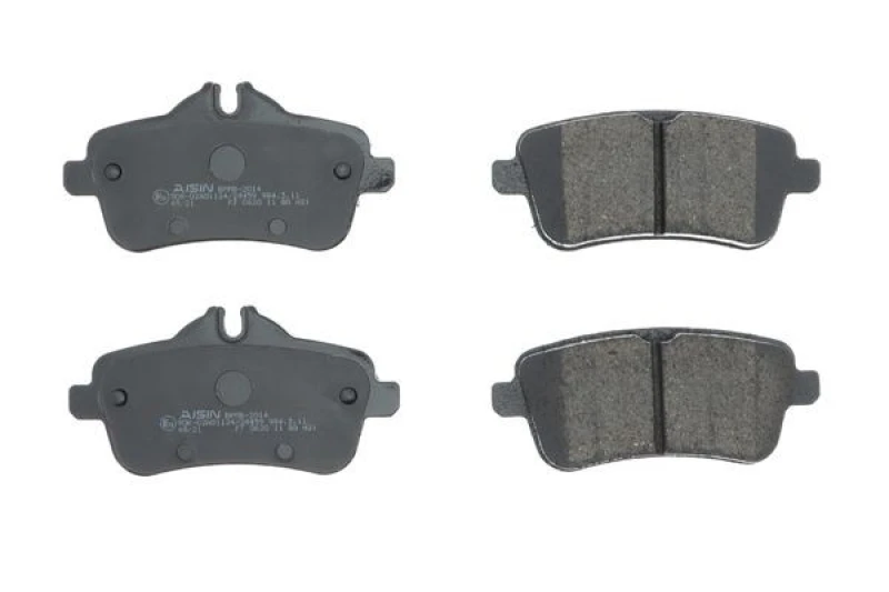 Image of AISIN BPMB-2014 Brake pad set Premium ADVICS by AISIN prepared for wear warning indicator Brake Pad Set,disc brake (402)