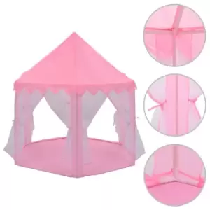 Vidaxl Princess Play Tent Pink