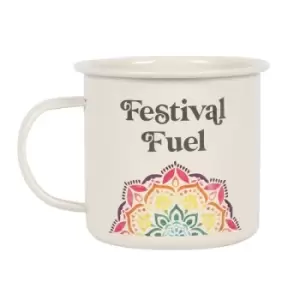 Image of Mandala Enamel Mug