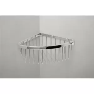 image of Miller Classic Corner Basket, Chrome