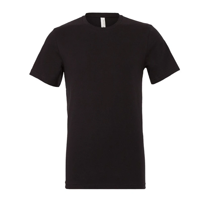 Image of Bella + Canvas Mens Crew Neck T-Shirt in Dark Grey Size: XS Dark Grey Male XS