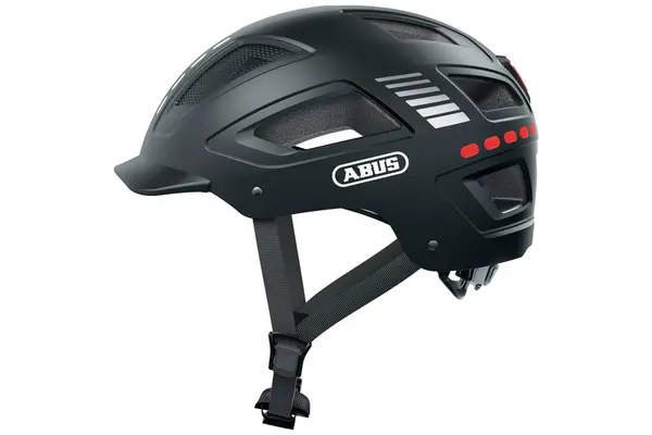 image of Abus Hyban 2.0 LED Helmet - Signal Black