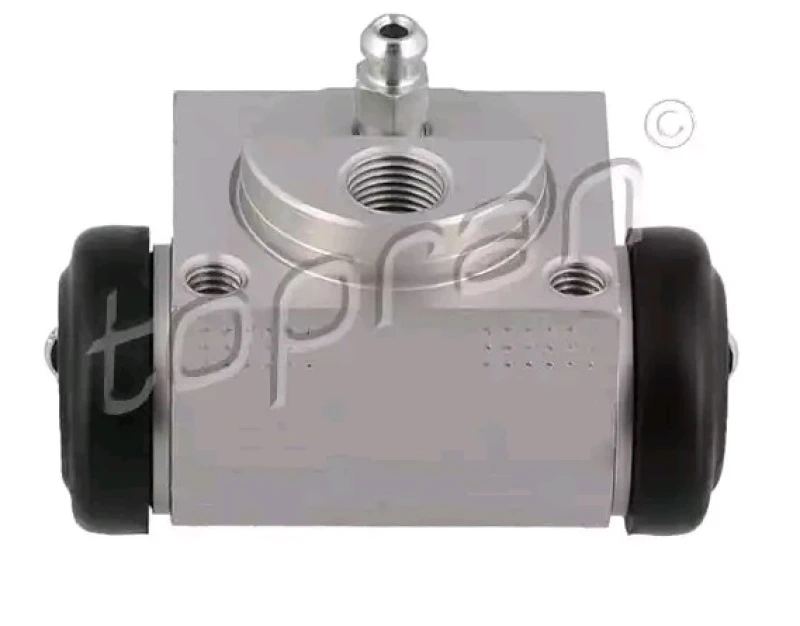 Image of TOPRAN 302 143 Brake Cylinder Rear Axle Right, with breather valve Aluminium Wheel Brake Cylinder (277)