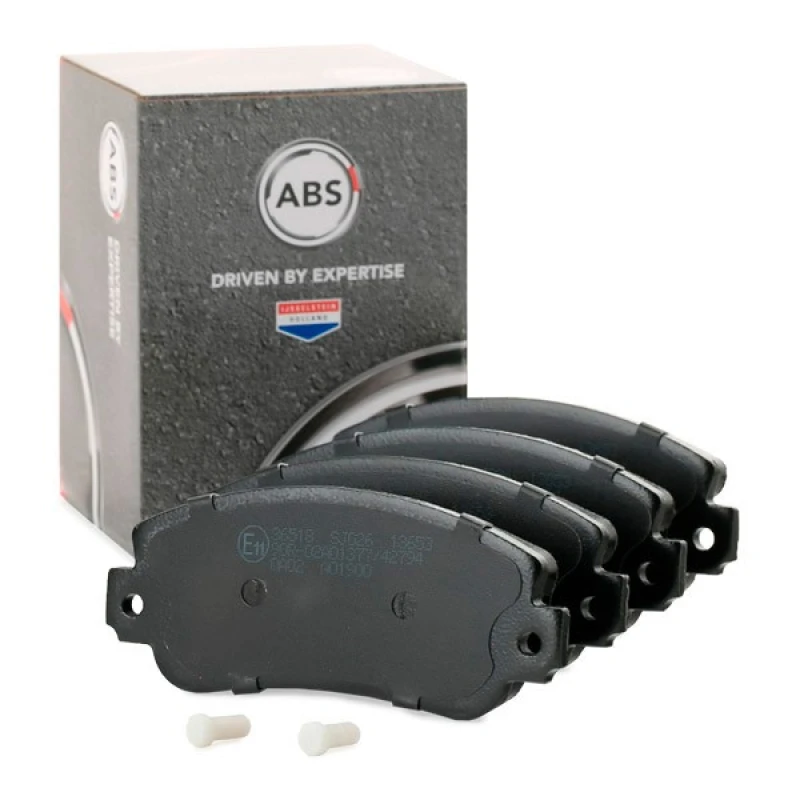 Image of A.B.S. 36518 Brake pad set with acoustic wear warning Brake Pad Set,disc brake (402)