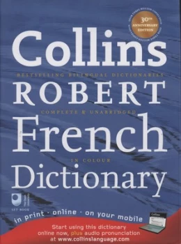 Image of Collins Robert French Dictionary Hardback