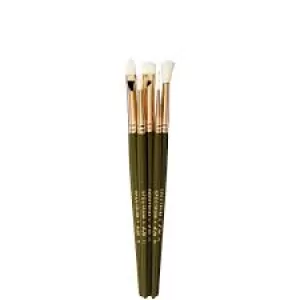 Image of Spectrum KJH 5 Piece Eye Brush Set, Green, Women