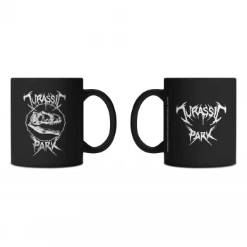 image of Jurassic Park Deathmetal Mug - Black