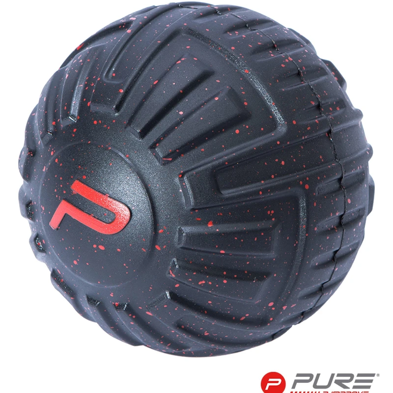 Image of Pure2Improve Peanut Massage Ball Black unisex Foot