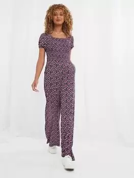 image of Joe Browns Daydreamer Ditsy Jumpsuit -multi, Multi, Size 8, Women