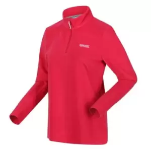 Image of Regatta Sweethart Half Zip Fleece - Pink