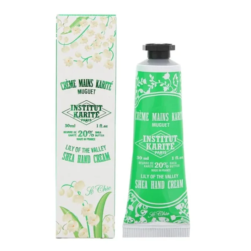 Image of Institut Karite Paris Lily of the Valley Shea Hand Cream 30ml White unisex