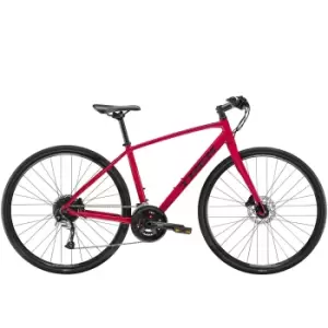 image of 2020 Trek FX 3 Disc Womens Hybrid Bike Magenta