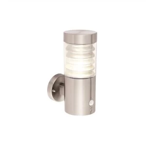 Image of LED 1 Light Outdoor Wall Marine Grade Brushed Stainless Steel IP44