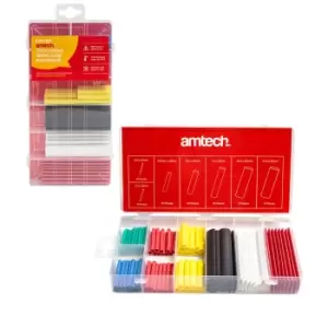 image of Amtech 127pc Heat Shrink Assortment - Multi Colour