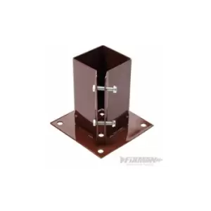 Image of Bolt Down Post Shoe 75 x 75mm 995311 - Fixman