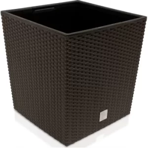 Image of Planter Rato Low Brown 32x32x33cm