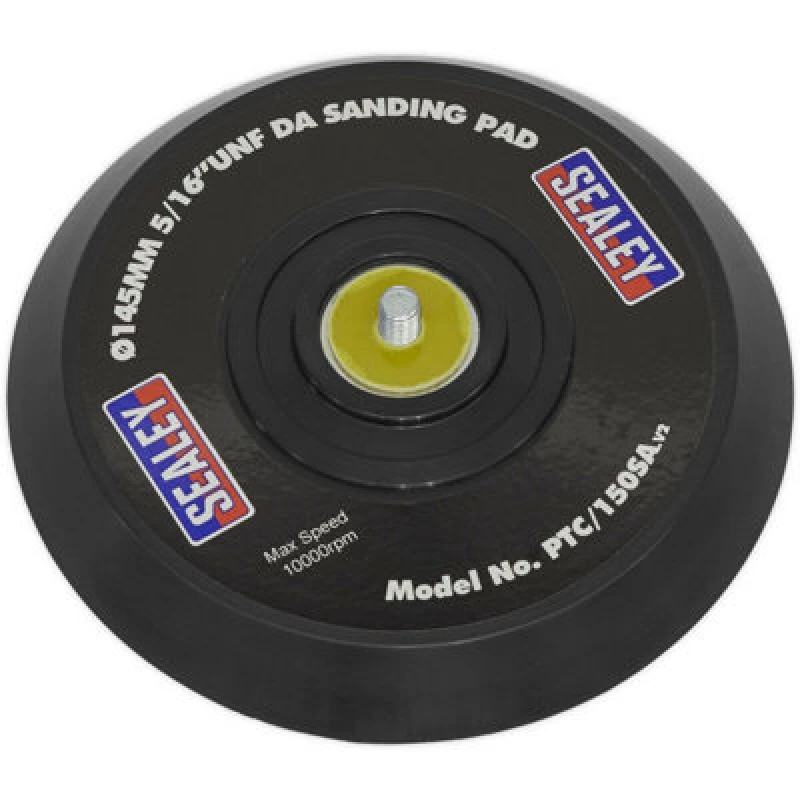 Image of Loops 145mm DA Backing Pad for Stick-On Discs - 5/16 Inch UNF Thread - Max 10000 RPM Multi