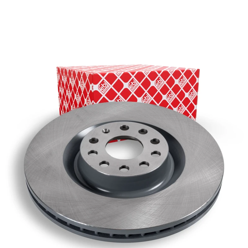 Image of FEBI BILSTEIN 34254 Brake disc Front Axle, internally vented, Coated Brake Disc (82)