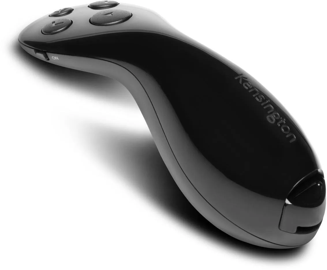 image of Kensington Ultimate Wireless Presenter with Virtual Pointer, Ergonomic 4-Button Design