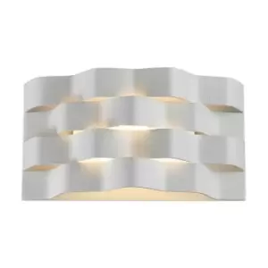 Image of Netlighting Modern LED Wall Lamp White, Warm White 3000K 440lm