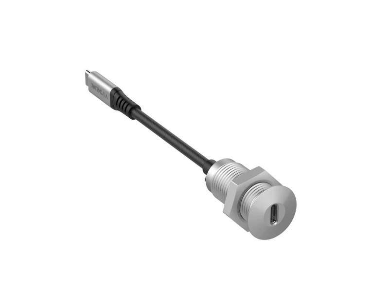 Image of Vivolink PROUSBCMF0.3SOCKET USB cable USB 3.2 Gen 2 (3.1 Gen 2) 0.3 m