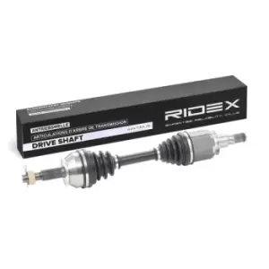 Image of RIDEX Drive shaft NISSAN 13D0165 39100EB300 CV axle,Half shaft,Driveshaft,Axle shaft,CV shaft,Drive axle