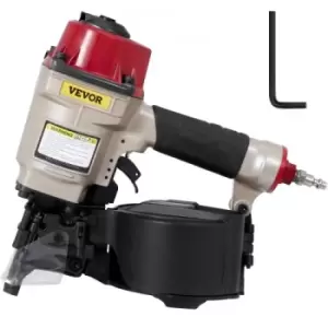 Image of VEVOR Roofing Nail Gun CN55, Professional Coil Nailer from 1-Inch up to 2-1/4-Inch, Siding Nailer with Adjustable PC Magazine Coil Siding Nailer 15 De