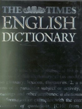 Image of The Times English Dictionary Hardback
