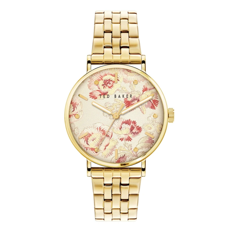 Image of Ted Baker Bloom Bracelet Watch - Metallics Metallics One Size