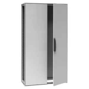 Image of Schneider Electric NSYS Steel, Double Door Floor Standing Enclosure, 2000 x 1000 x 400mm, IP55