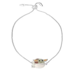 Image of Disney Star Wars The Mandalorian The Child Multicoloured Enamel Lariat bracelet BF00537SL.PH