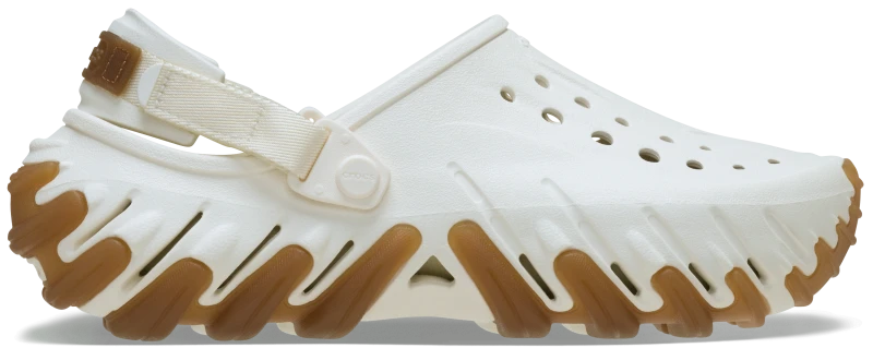Image of Crocs Unisex Echo Gum RO Clogs Chalk W5/M4
