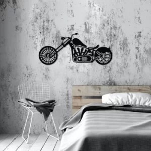 Image of Harley Davidson Black Decorative Metal Wall Accessory
