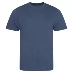Image of AWDis Mens Tri Blend T Shirt (2 Extra Large) (Heather Navy)