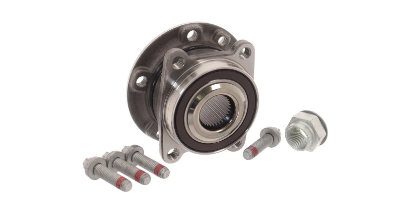Image of SKF VKBA 6660 Wheel bearing kit with integrated ABS sensor Wheel Bearing Kit (654)